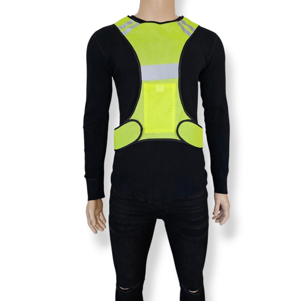 Safety Green High Visibility Reflective Safety Vest One Size